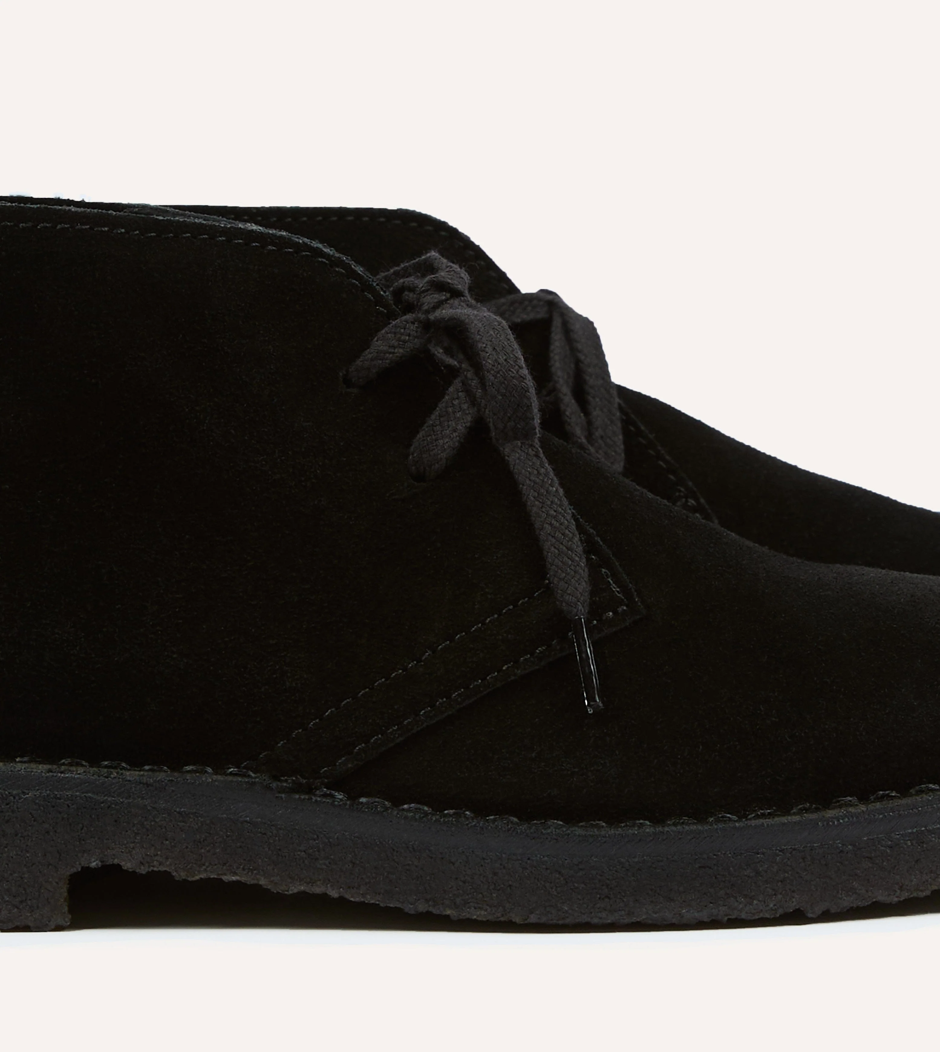 Drake's by A. Levine Clifford Desert Boot Black Suede - Image 3