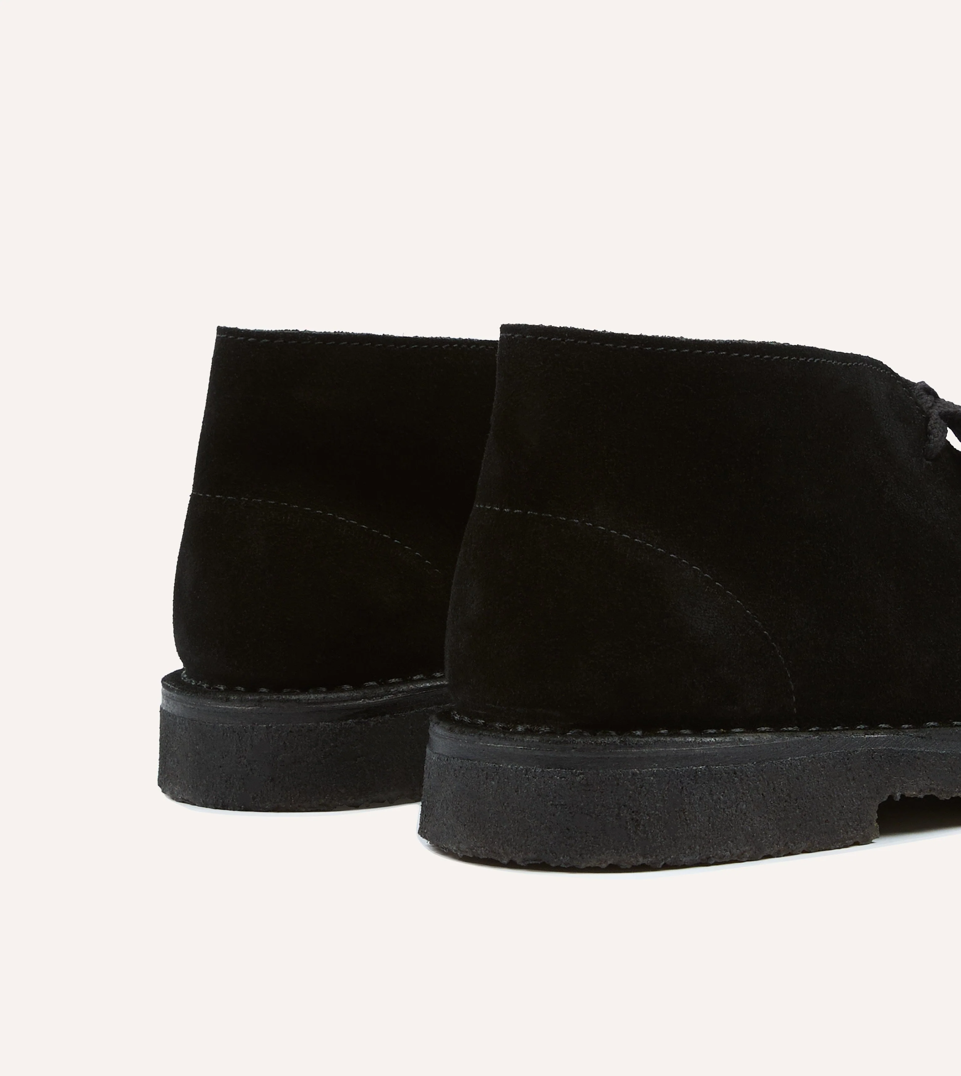 Drake's by A. Levine Clifford Desert Boot Black Suede - Image 5