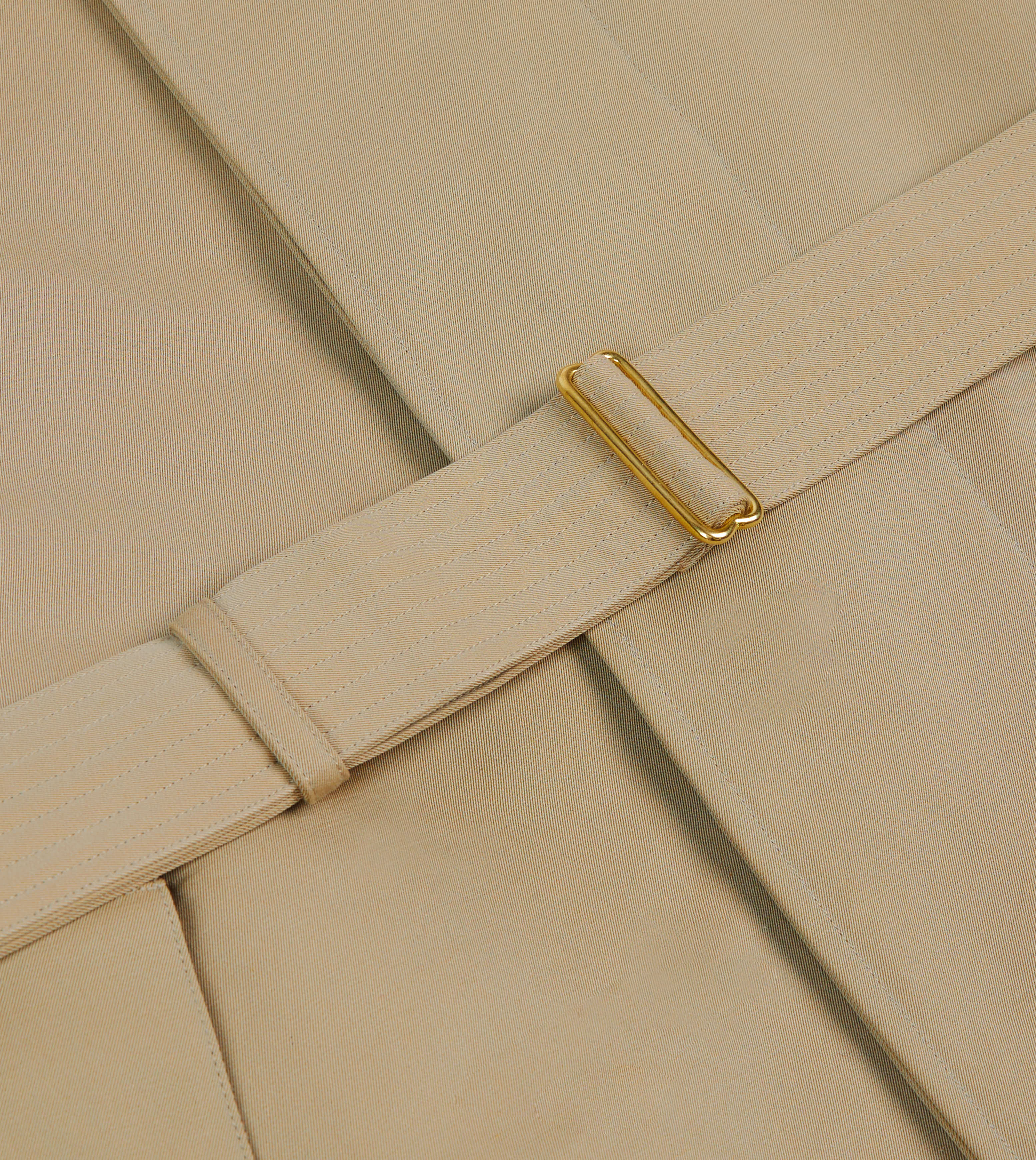 Drake's for Permanent Style Beige Rider's Raincoat - Image 9