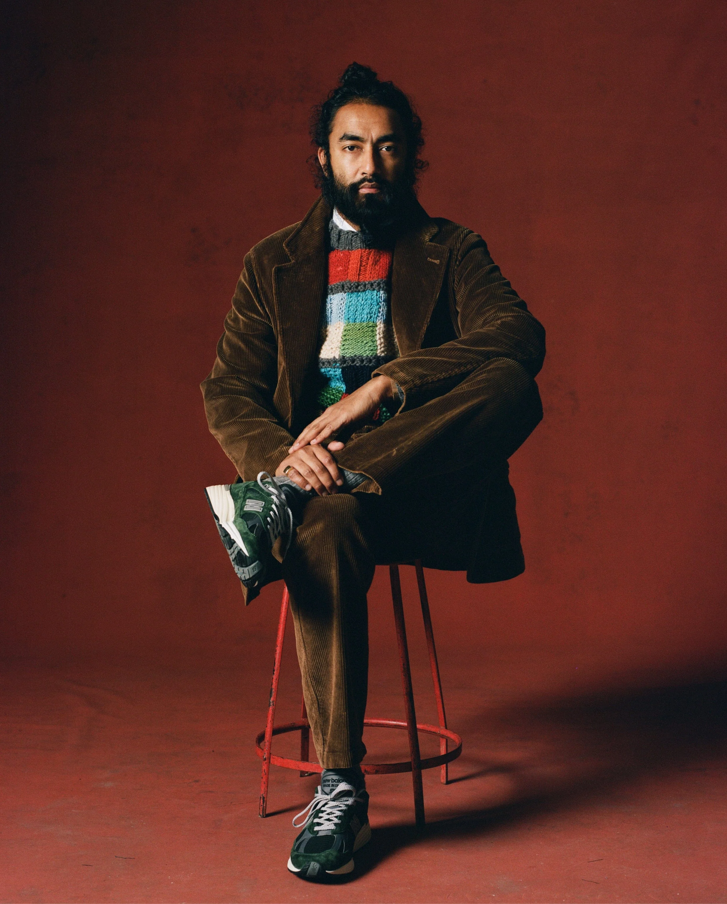 Russet Cotton Corduroy Games Trousers - Image 7